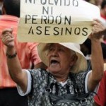 Anciana Marcha Las héridas siguen abiertas, un año después