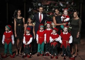 Familia Obama La Familia Obama después del concierto