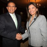 Porfirio Lobo y Laura Chinchilla