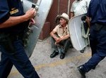 desalojan campesinos